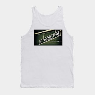 Foothill Boulevard, Claremont, California by Mistah Wilson Tank Top